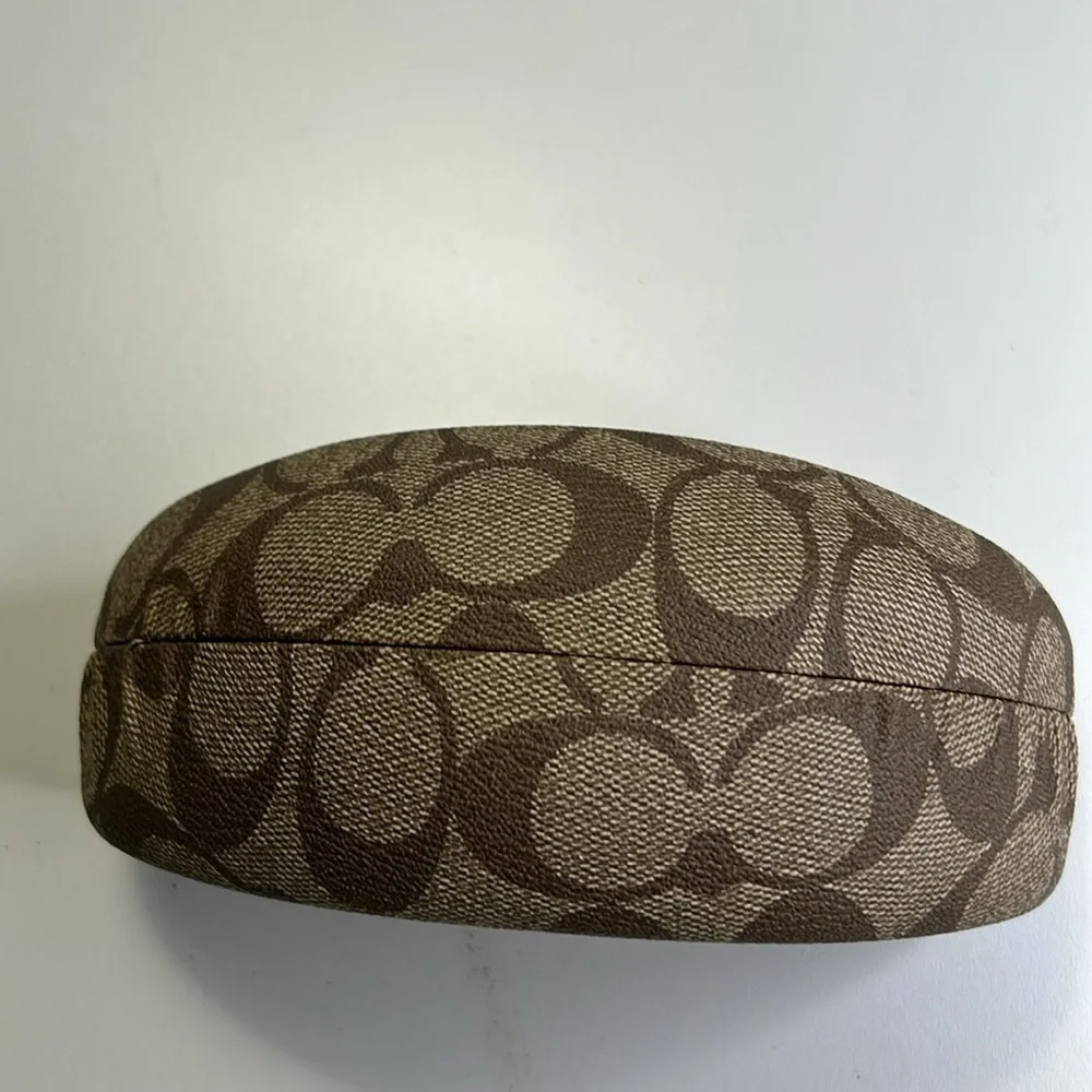 COACH HARD SHELL HINGED EYEGLASS/SUNGLASS CASE